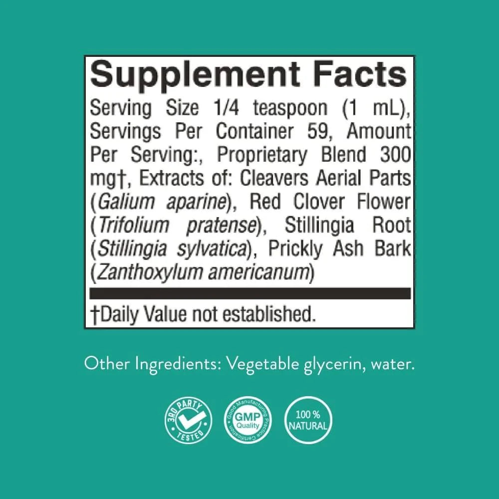 Lymphatic Drainage™ Supplement | Herbal Blend